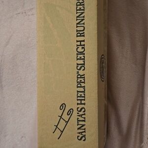 Longaberger Baskets Runnerfor Santa's Little Helper SleighBasket 7 3/4" unopened